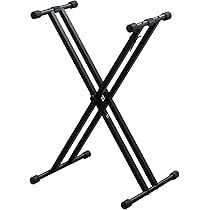 アラビックヤマト　Donner キーボードスタンド 黒 Amazon.com: Donner Folding Keyboard Stand, Z-style Heavy
